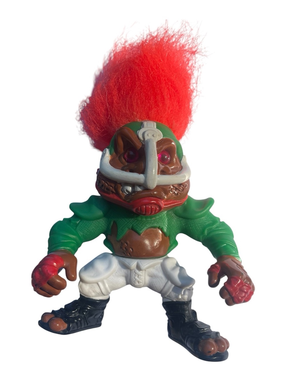 1992 Hasbro Battle Trolls T.D. Troll Football Player  action Figure Vintage 90s
